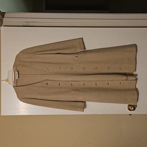 Light Wool Overcoat